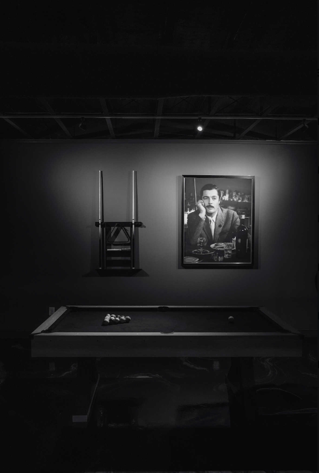 Ascension — vintage portrait art with purple ambient lighting